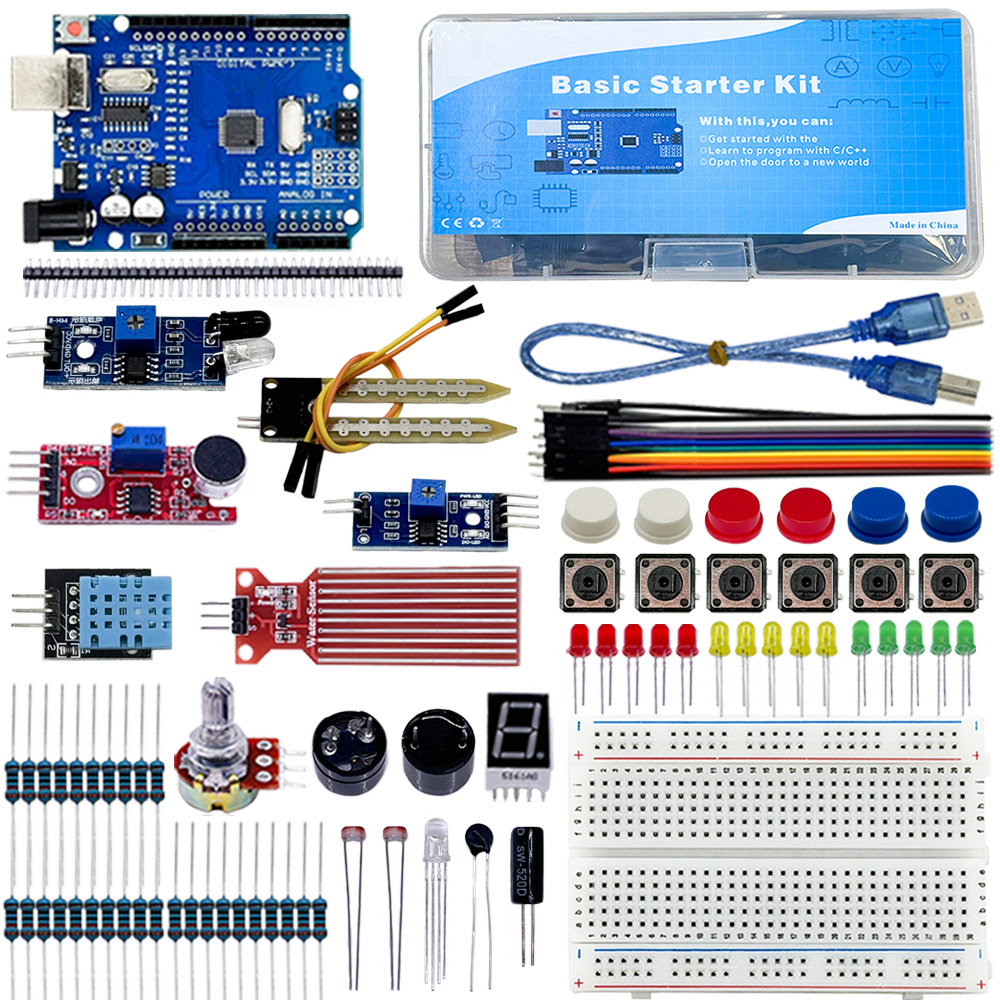 Hydration Sensor Skin - Kit Básico Electrónico para Arduino Uno