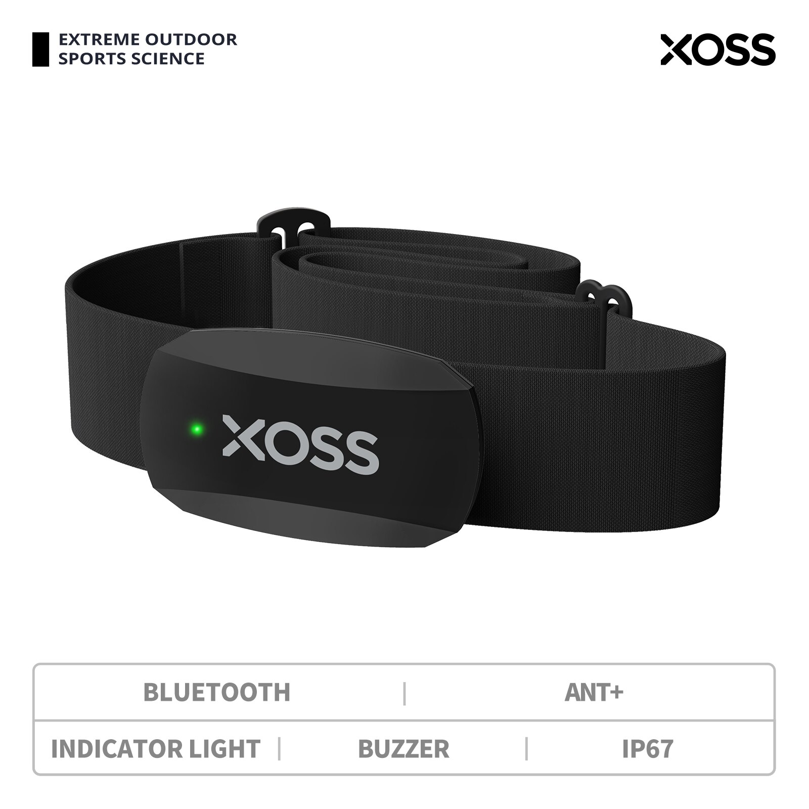Breath Rate Monitor - XOSS X2 Correa para el pecho
