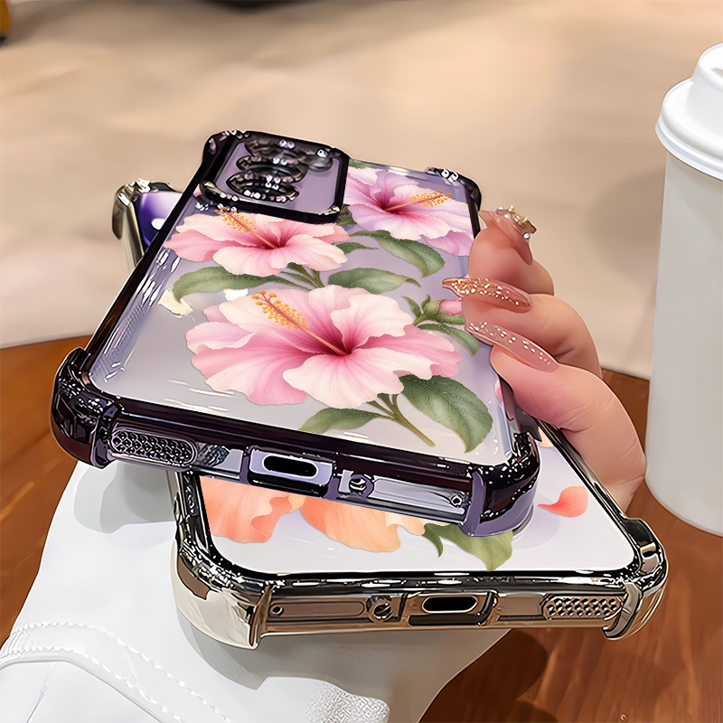 Funda con Patrón de Flores de  - Oppo Reno 12 reseña y precio