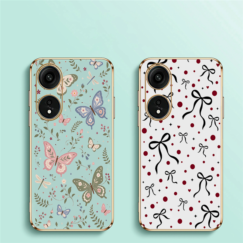 Funda con diseño de mariposa p - Oppo A78 reseña y precio