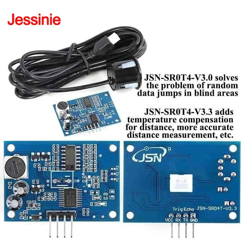 JSN-SR04T JSN SR04T 3,3 módulo - Hydration Sensor Skin reseña y precio