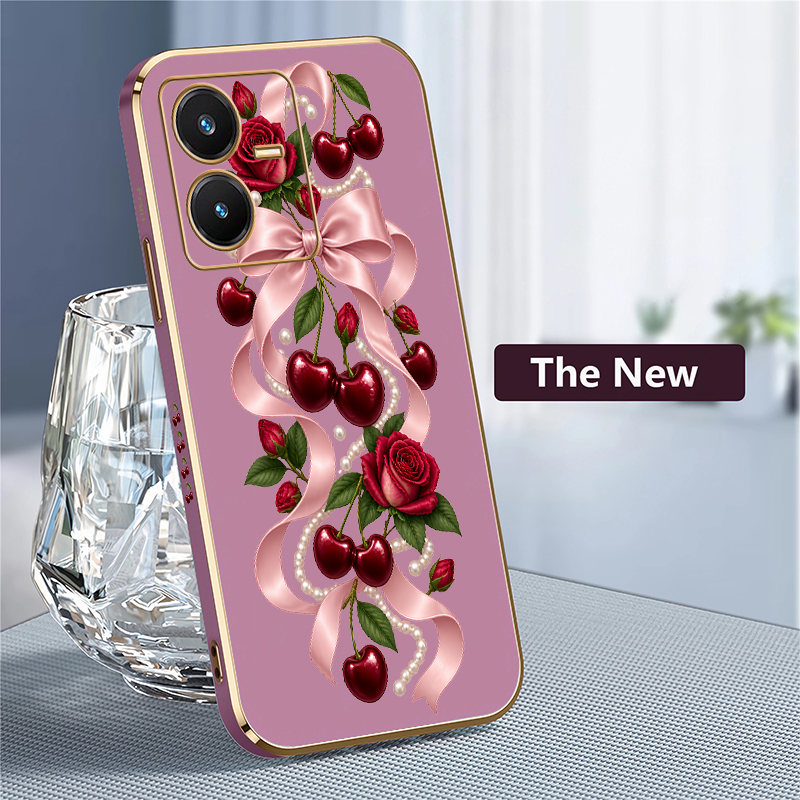 Funda Bow Cherry para Vivo Y28 - Vivo Y28 reseña y precio