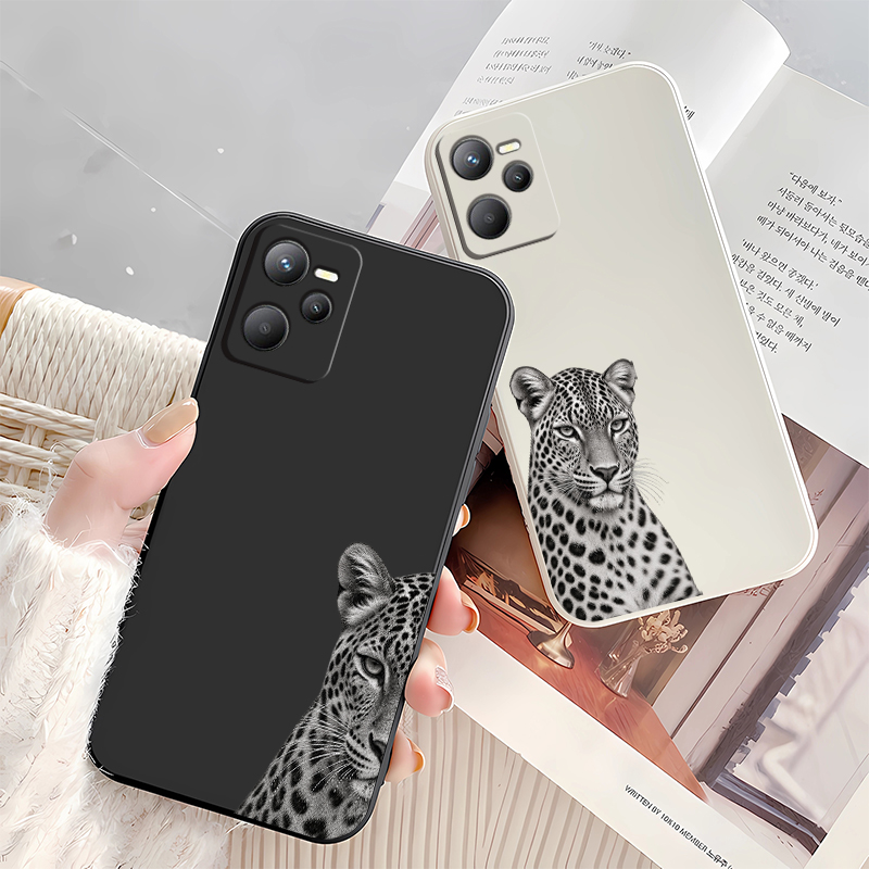 Funda con diseño de gato para  - Realme C67 reseña y precio